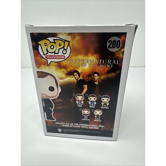 Television Funko Pop Supernatural CROWLEY #200 - Picture 6 of 9